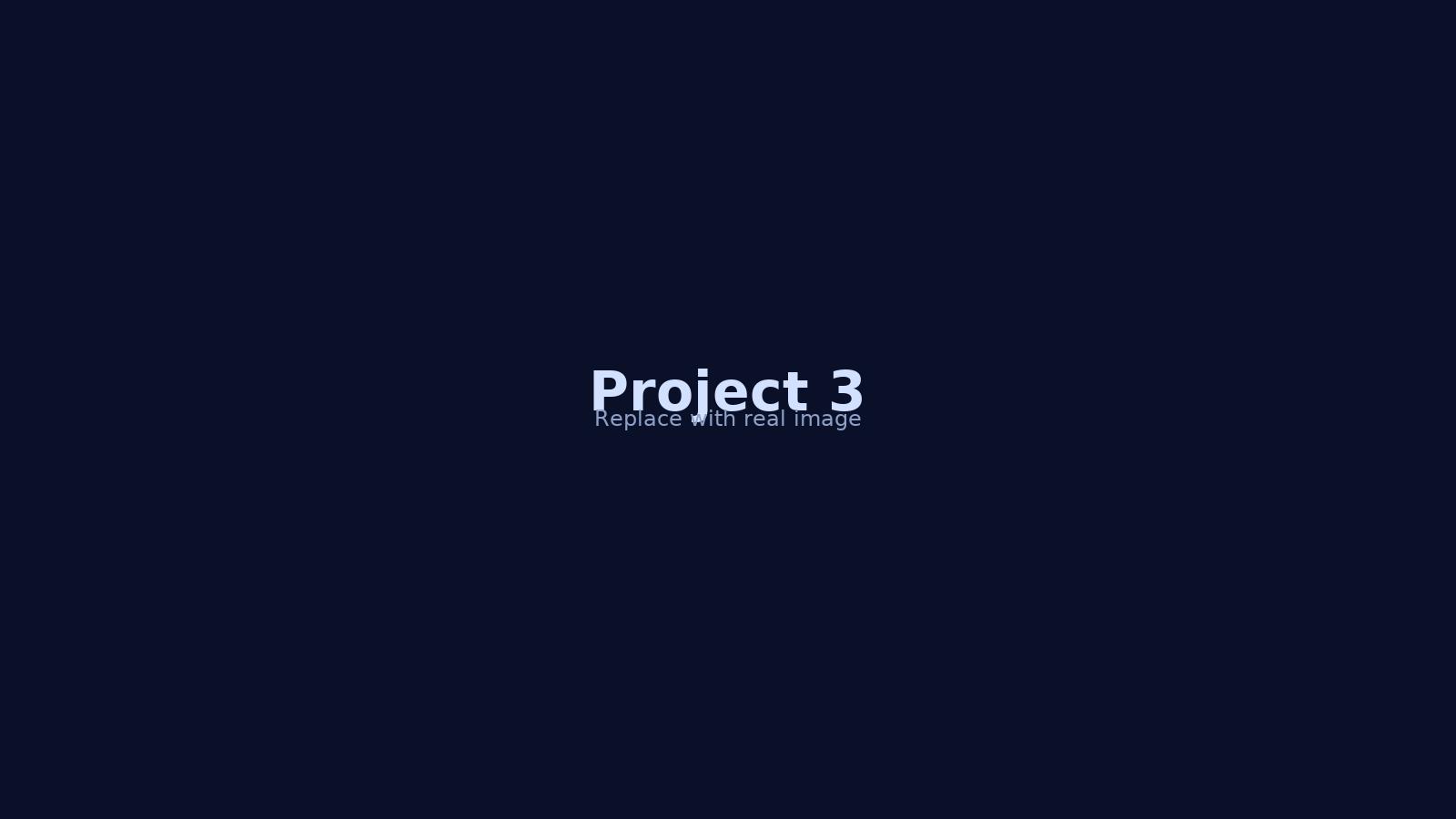Project 3